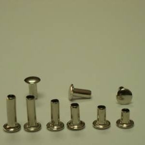 Tubular Rivets for Jalousie Clips