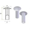 Semi Tubular Rivet Flat Head - Image 2